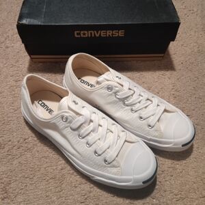 NWT - Converse White Jack Purcell Shoes Size 6M/7.5W